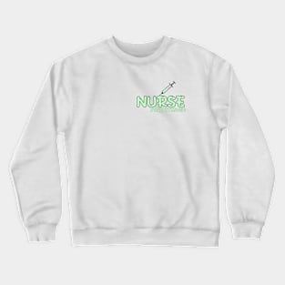 Nurse Practitioner (NP) Green Crewneck Sweatshirt